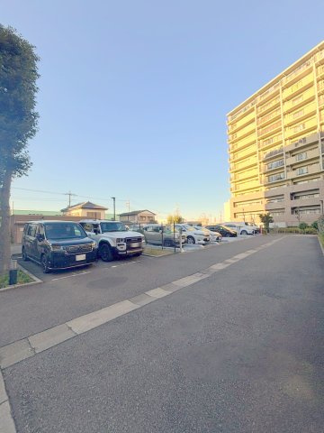 ウィズ松戸陽だまりの丘の駐車場|共用部・敷地内駐車場