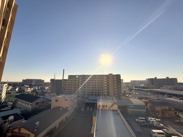 ウィズ松戸陽だまりの丘の展望|バルコニーからの眺望