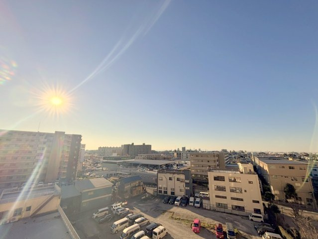 ウィズ松戸陽だまりの丘の展望|バルコニーからの眺望