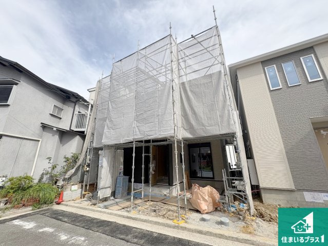 堺市東区草尾　第2期　新築一戸建ての外観|現在建築中！落ち着いた街並みで新生活を始めることが出来そう！周辺の物件も併せてご紹介させて頂きます！