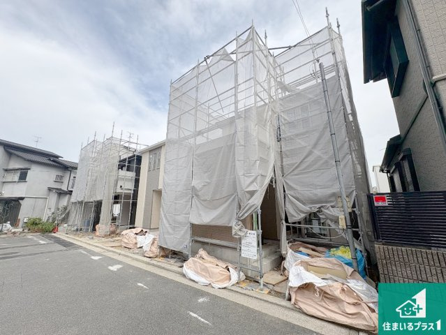 堺市東区草尾　第2期　新築一戸建ての外観|現在建築中！落ち着いた街並みで新生活を始めることが出来そう！周辺の物件も併せてご紹介させて頂きます！