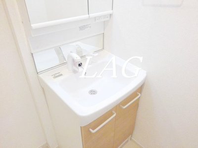 【洗面所】 | レーヴ習志野 | 洗面台です。