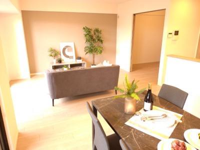 【居間・リビング】 | セルヴィオ2番館 | 使いやすいキッチンです