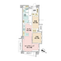 【間取り】 | 最上階３方向角部屋の３LDK！眺望・陽当たり・通風良好です！