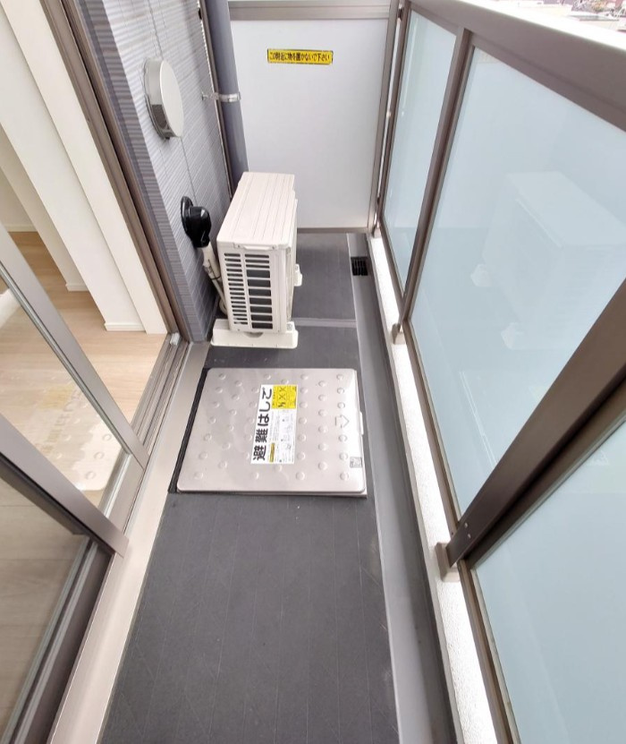 メイクス東向島Ⅱのバルコニー