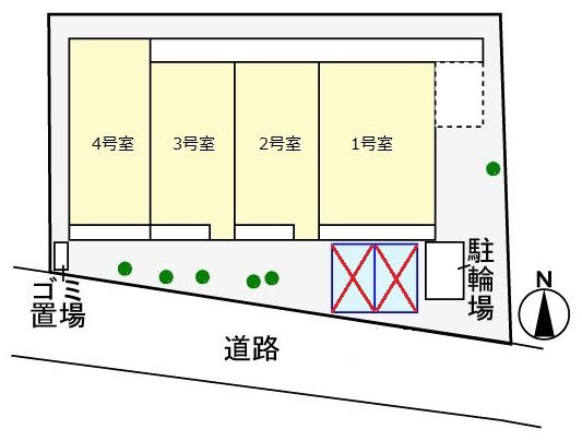 デスパシオの駐車場