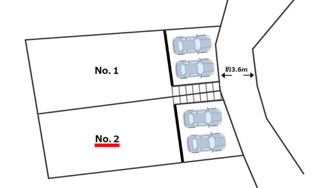 【土地図】 | 安芸郡府中町浜田２丁目No.2