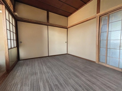 【居間・リビング】 | 広島市西区己斐西町 | ☆CGで家具小物を消したイメージです。