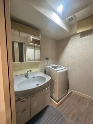 【独立洗面台】 | サンシティ大州通 | ※CGで家具小物等を消したイメージです。