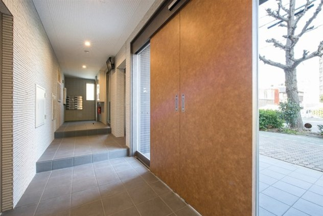 ロイヤル山王のエントランス