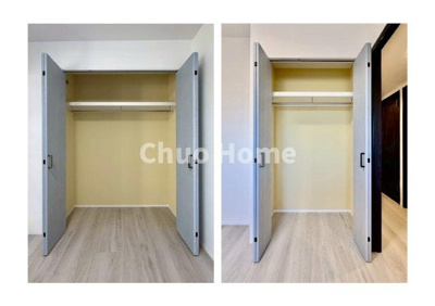 【収納】 | メッツ立石 | 居室にはクローゼットを完備し、自由度の高い家具の配置が叶うシンプルな空間です。お子様の成長と必要になる子供部屋を与えるにはぴったりの間取りですね。