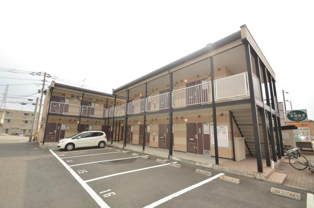 北九州市八幡西区本城学研台２丁目のアパートの外観