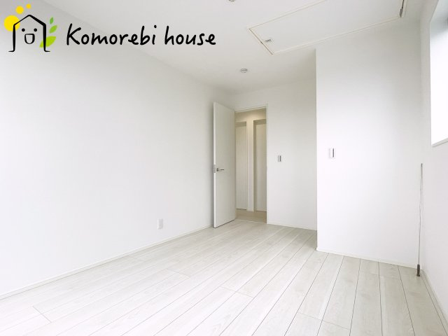 さいたま市見沼区東大宮218②　新築一戸建て　ミラスモシリーズ　01の洋室|ゆったりした洋室です