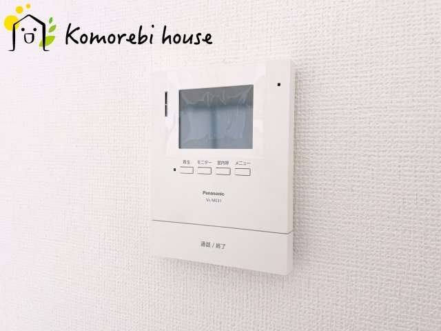 さいたま市見沼区東大宮218②　新築一戸建て　ミラスモシリーズ　01の防犯設備|モニター付インターホンです