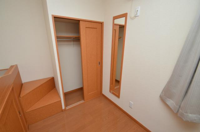 中間市岩瀬西町のアパートの収納