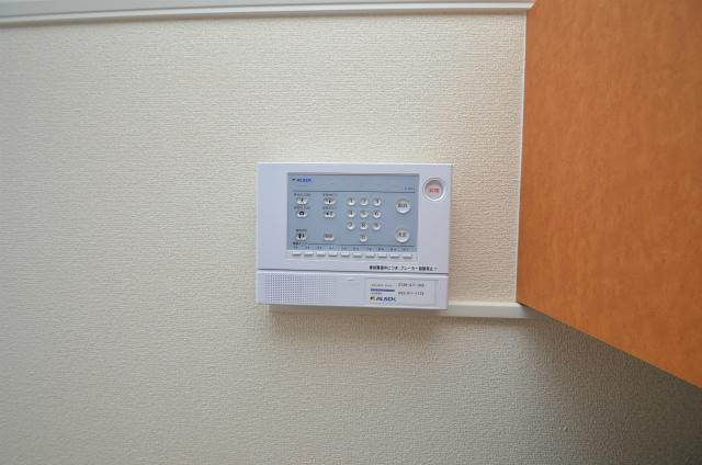 中間市岩瀬西町のアパートのセキュリティ