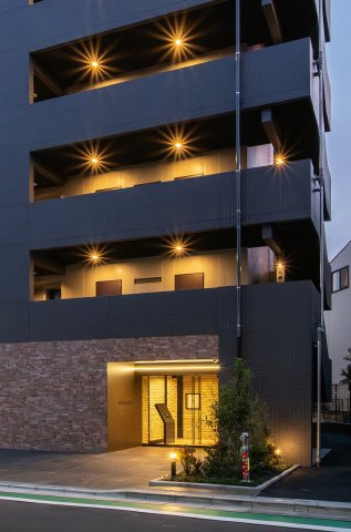 ガリシア四ツ木テラスの外観パース