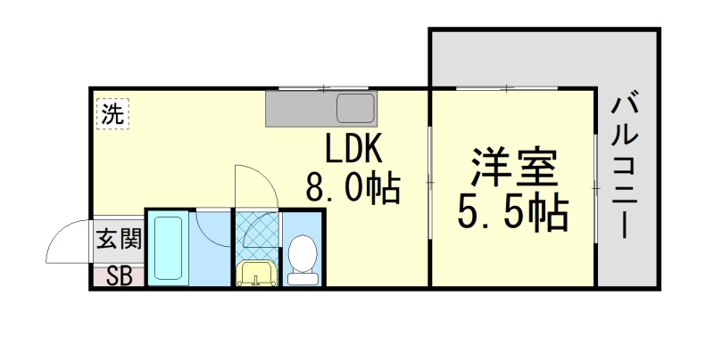 マルタカマンションの間取り