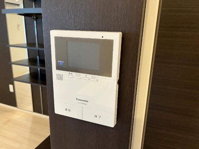 ジュネス粕壁東のセキュリティ|カメラ付インターホン
