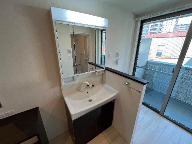 ジュネス粕壁東の洗面所|洗髪洗面化粧台