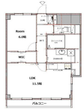 ハイネスロワイヤルの間取り