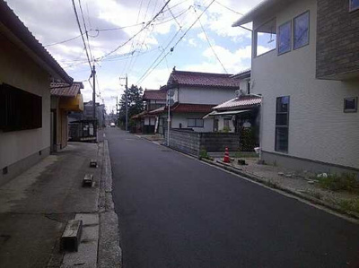 【前面道路含む現地写真】 | 東広島市西条末広町