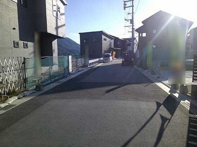 【前面道路含む現地写真】 | 広島市安芸区中野６丁目 セルリアンステージ中野六丁目No.6