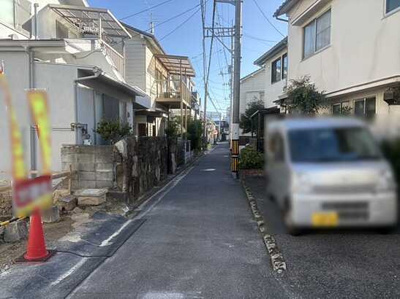 【前面道路含む現地写真】 | 広島市中区江波西１丁目