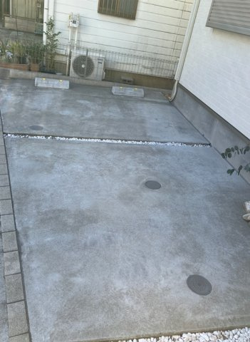 久が原戸建の駐車場