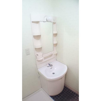 【洗面所】 | 陶石ハウス | 脱衣スペースもあります