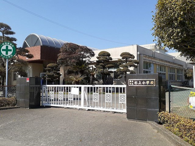 アニメートⅡの周辺|杉上小学校まで1000m