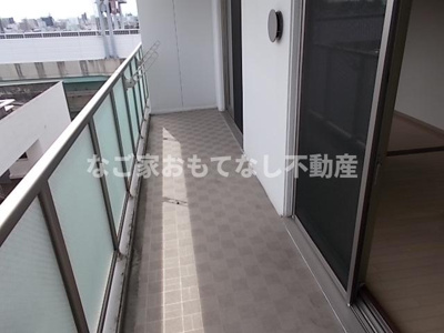 【バルコニー】 | カーサビアンカ黒川 | ※写真は別号室