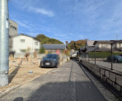 【前面道路含む現地写真】 | 広島市南区丹那町No.2 セルリアンステージ丹那町