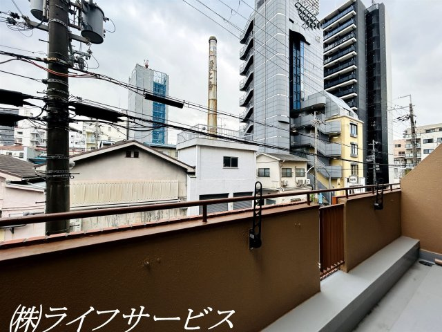 【展望】 | ノバカネイチ塚本 | 東南側バルコニー／陽当たり良好！