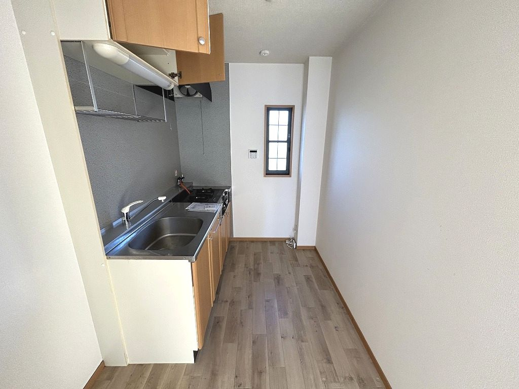 フライハイト丸池A棟のキッチン|キッチンでお料理をお楽しみください