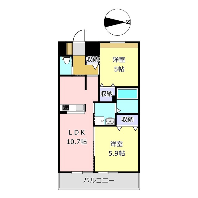 Maison Lumiereの間取り