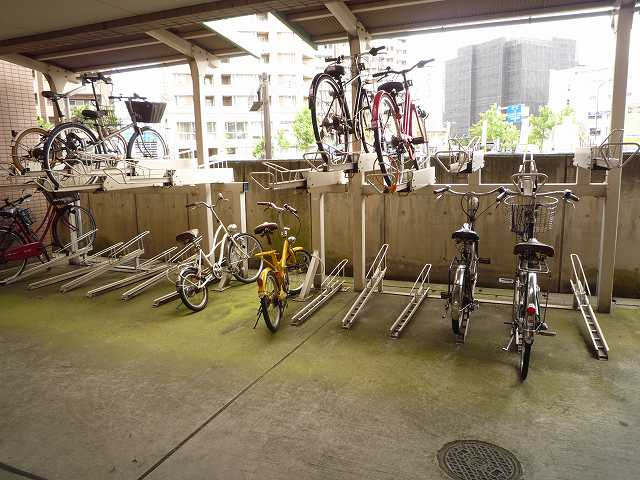 コンフォートリセのその他共用部分|駐輪場　　一部屋１台です。