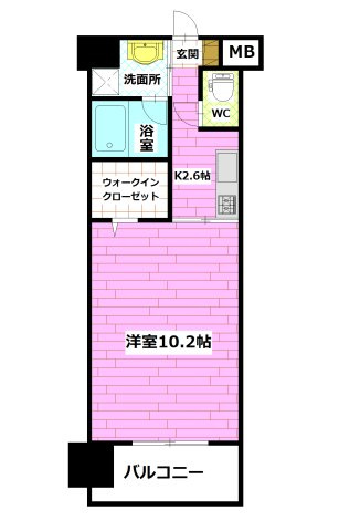ロイヤルシャトー大須の間取り