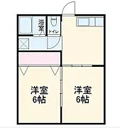 ハイツ上垣ノースの間取り