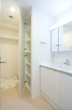 【独立洗面台】 | セリオ落合東中野 | 嬉しい独立洗面台付き。