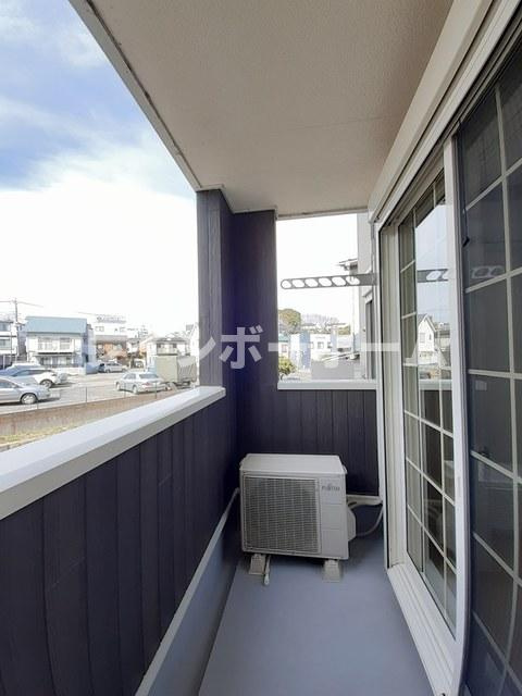 サニーブライトのバルコニー