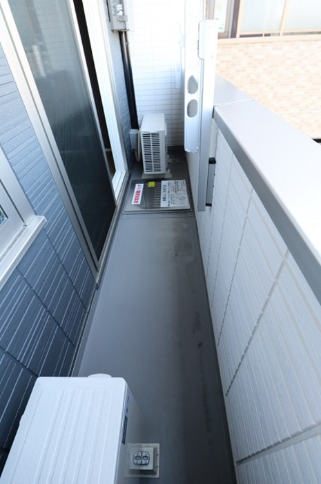 セレスティア東葛西Ⅰのバルコニー