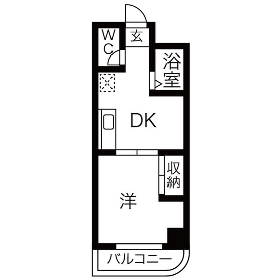 【間取り】 | 第5名昭ビル