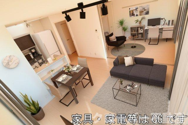 メゾン・リシェス A棟の居間・リビング|居室・リビング