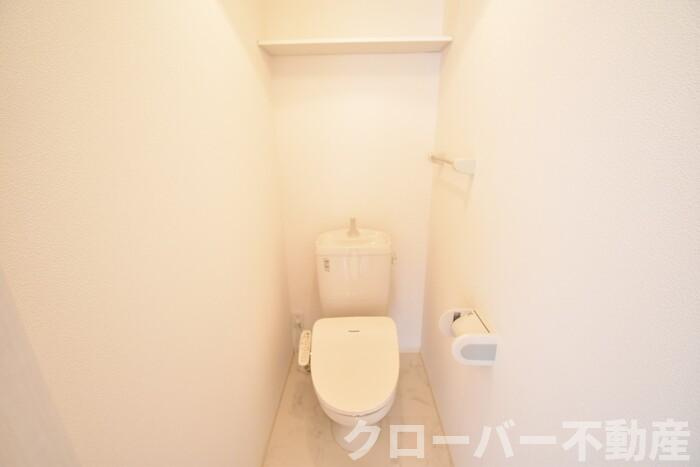 メゾン・リシェス A棟のトイレ|温水洗浄暖房便座