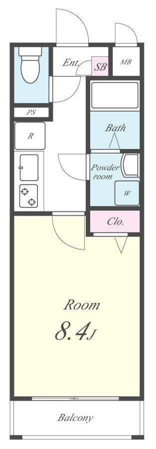グラート コートの間取り