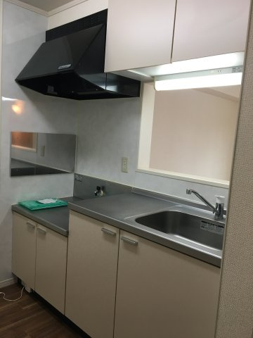 長岡ハイツのキッチン