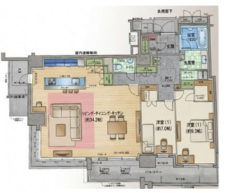 【間取り】 | レ・ジェイド箕面船場ノースレジデンス