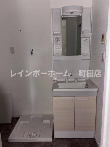 クラルテ南林間初期費用分割あと払いサービス利用可能物件の洗面所