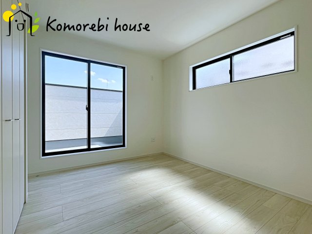 上尾市緑丘　8期　新築一戸建て　グレース　02の寝室|26.4.11撮影済み
